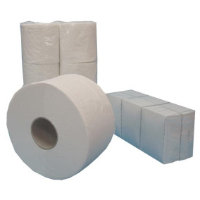 Papiers toilette, essuie-mains