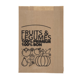Sacs papier pour fruits et légumes